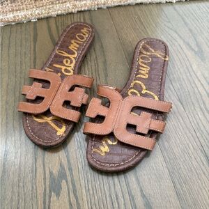 Sam Edelman Tan Leather Sandals